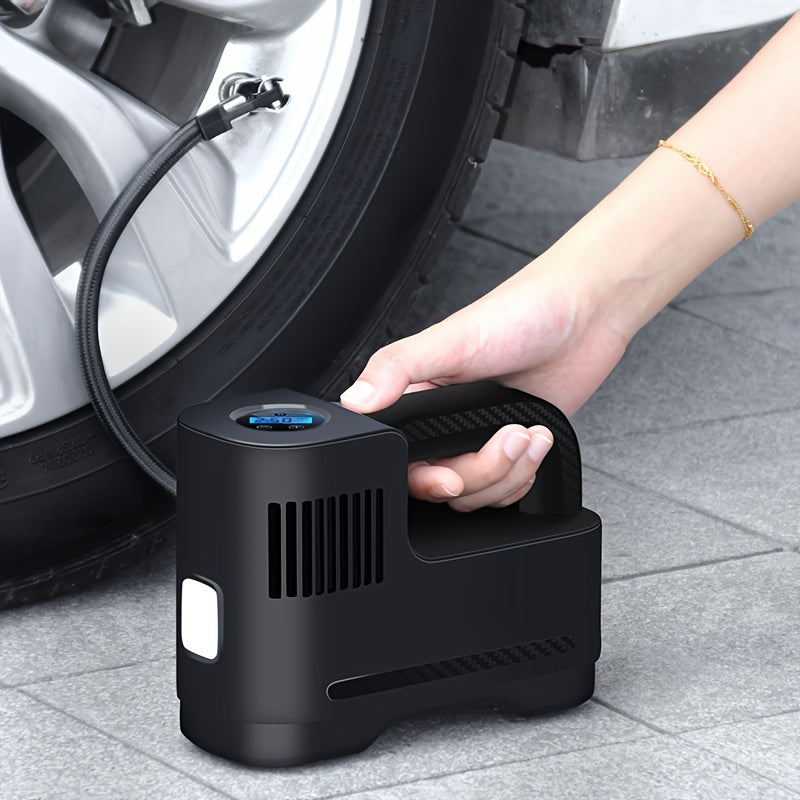 portable air compressor pump corded digital